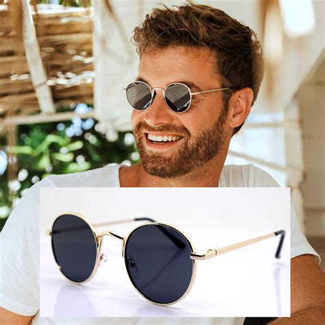 h&m mens round sunglasses